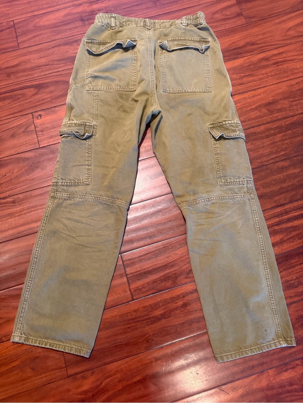 We The Free Olive Green Cargo Pants - Picture 8 of 9